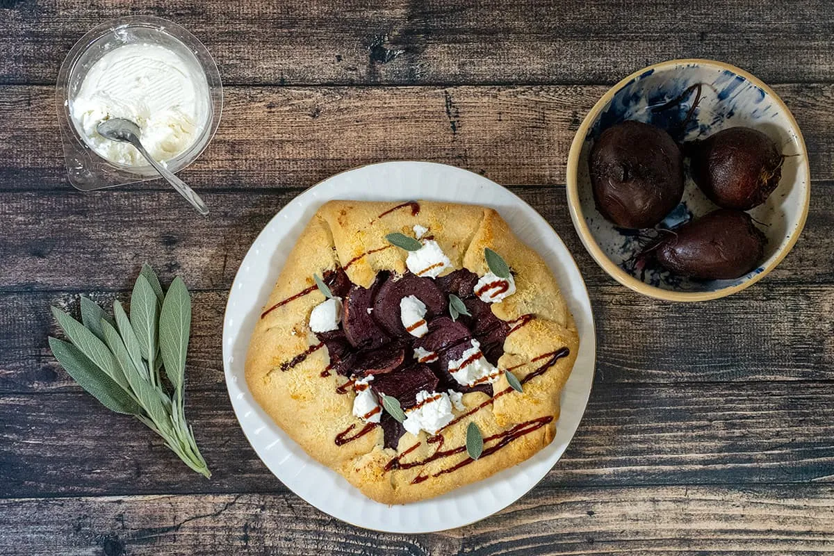 Galettes de betterave
