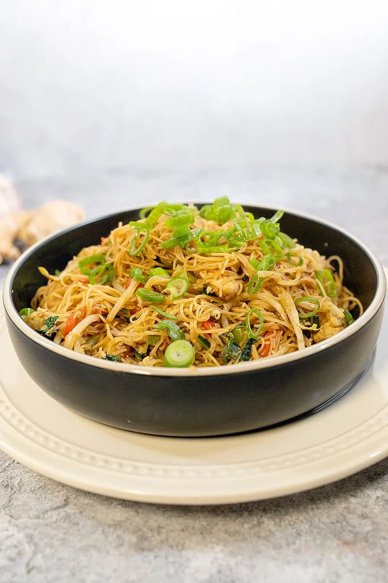 Mihoen goreng au poulet