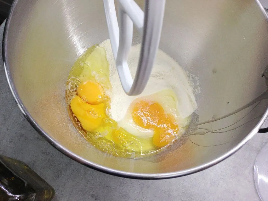 Recette Pâtes fraîches maison - etappe 1