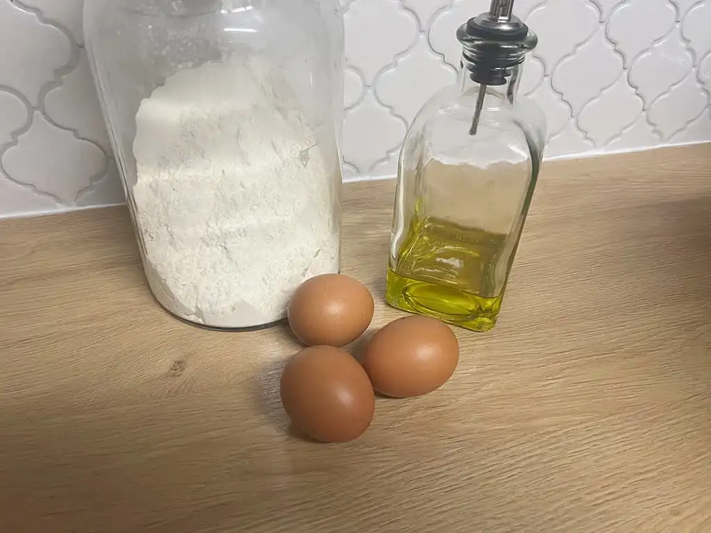 Recette Pâtes fraîches maison ingrédients