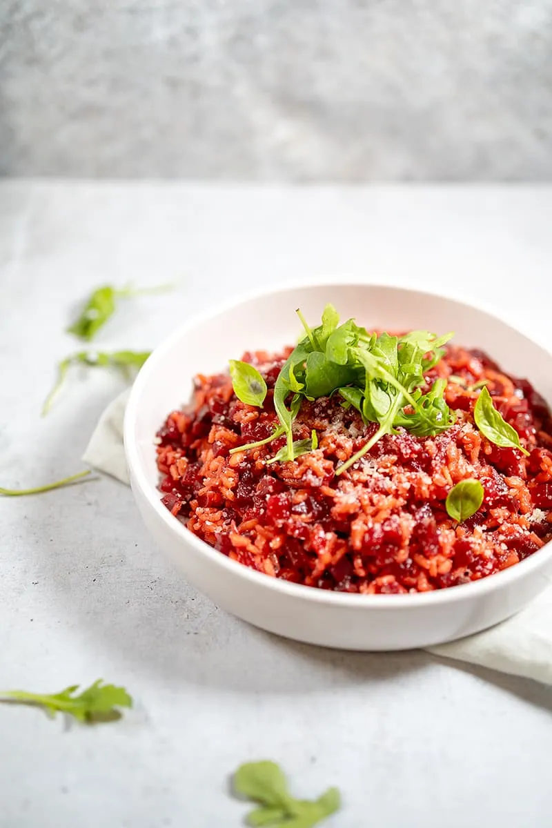 Risotto à la betterave Risotto à la betterave