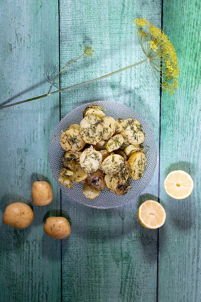Salade de pommes de terre à l'aneth
