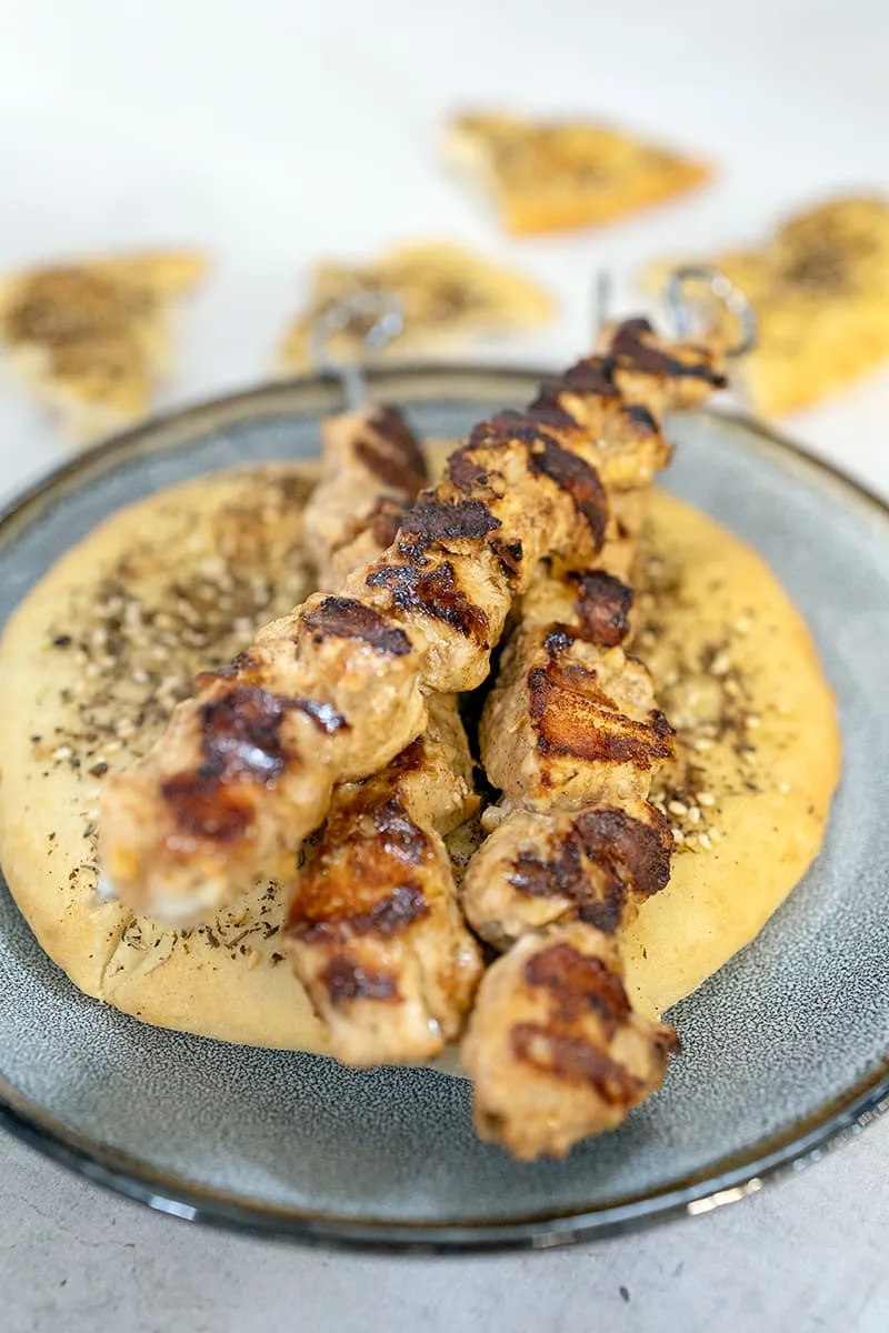 Shish tawook - Brochettes de poulet libanaises