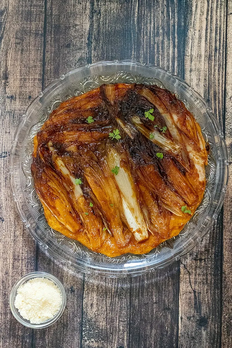 Tarte tatin d'endives
