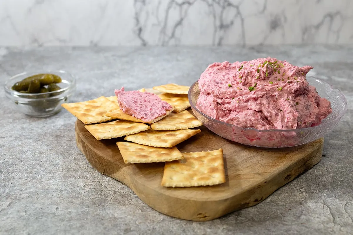 Tartinade de betterave  au fromage frais