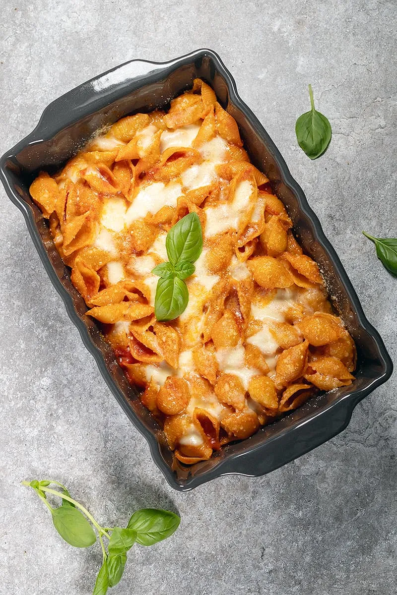 Pâtes à la sorrentina – avec une simple sauce tomate