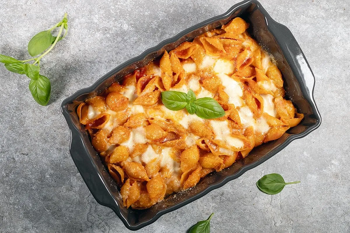 Pâtes à la sorrentina – avec une simple sauce tomate