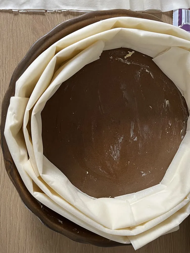 Préparation de la quiche à la raclette - étape 4